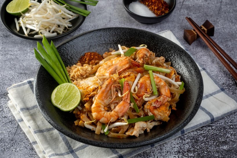 Pad Thai is offered at Bangla Street Food