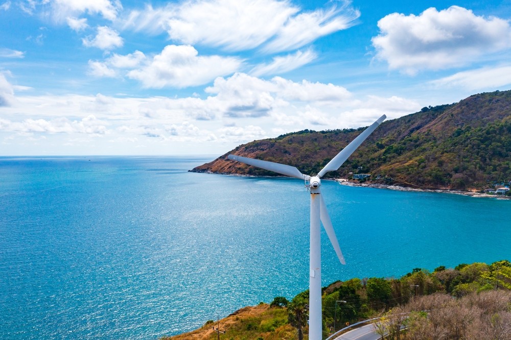 Wind turbine producing eco-friendly electricity Wind turbine producing eco-friendly electricity